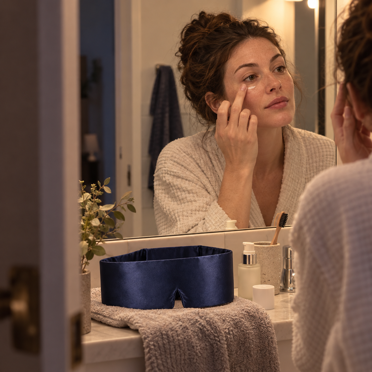 Soins de nuit et contact avec le tissu
